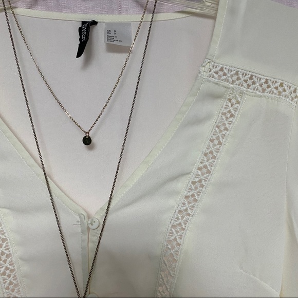 H&M cropped boho blouse - Picture 6 of 8